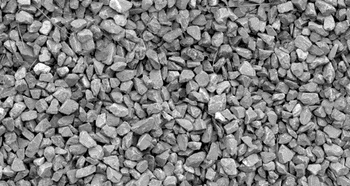 Loose gravel.